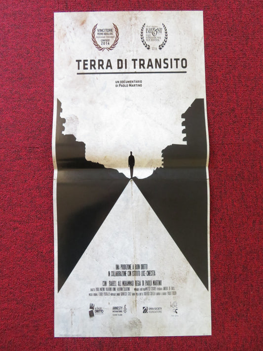 TERRA DI TRANSITO ITALIAN LOCANDINA POSTER PAOLO MARTINO 2014