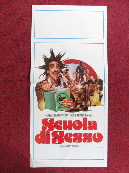 JEKYLL AND HYDE... TOGETHER AGAIN ITALIAN LOCANDINA POSTER MARK BLANKFIELD 1986