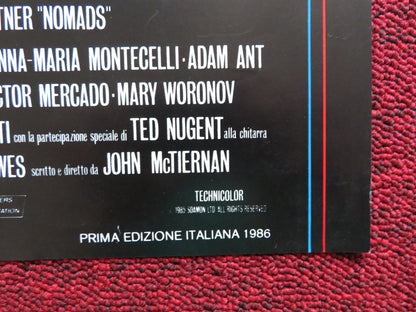 NOMADS ITALIAN FOTOBUSTA POSTER LESLEY-ANNE DOWN PIERCE BROSNAN 1986