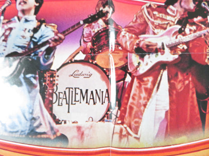 BEATLEMANIA FOLDED US ONE SHEET POSTER DAVID LEON MITCH WEISSMAN 1981