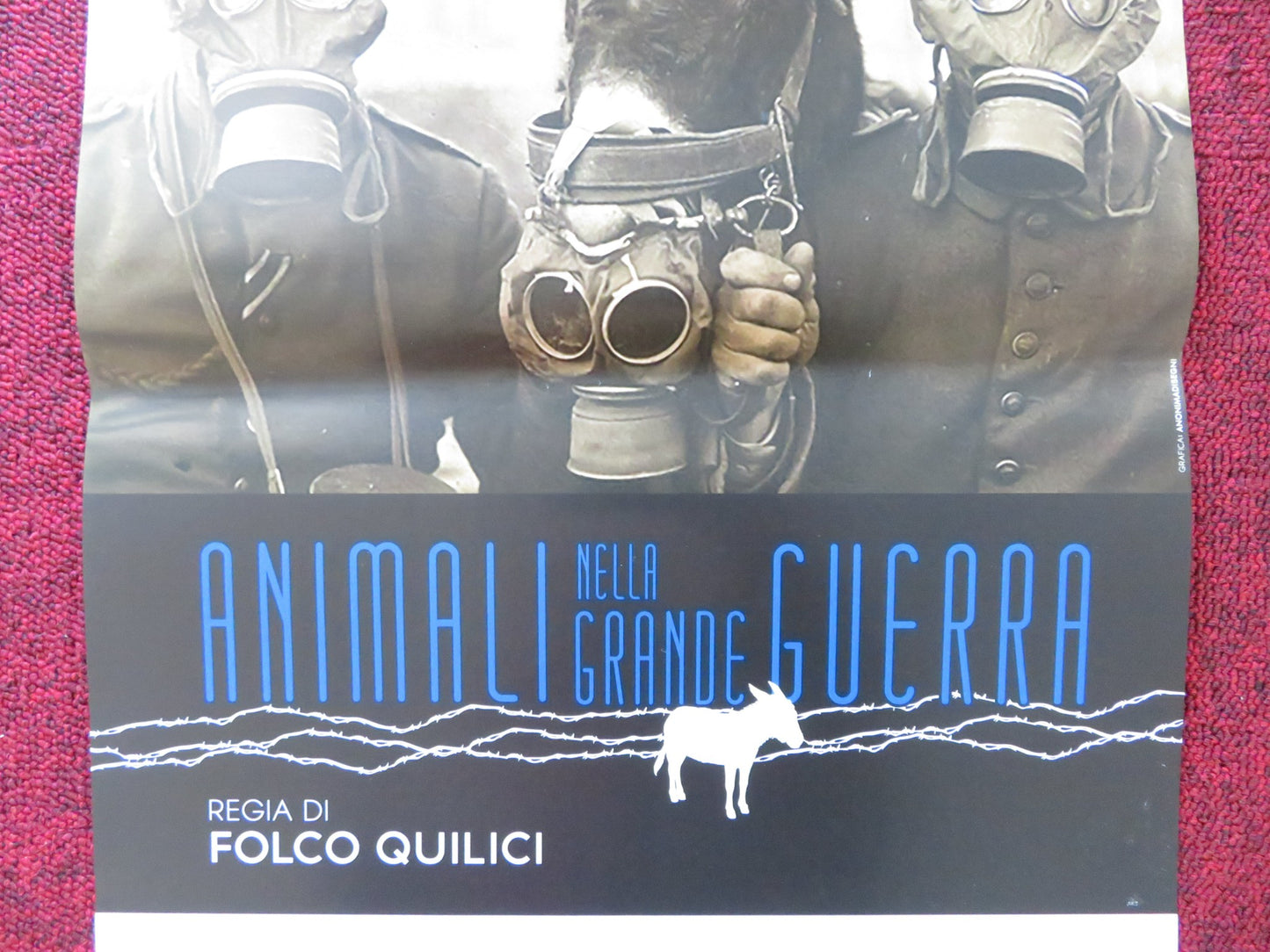 ANIMAL NELLA GRANDE GUGRRA ITALIAN LOCANDINA POSTER FOLCO QUILICI 2015