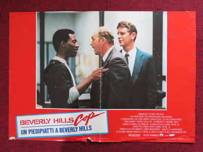 BEVERLY HILLS COP ITALIAN FOTOBUSTA POSTER EDDIE MURPHY JUDGE REINHOLD 1984