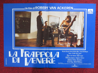 THE VENUS TRAP D ITALIAN FOTOBUSTA POSTER MYRIEM ROUSSEL 1988