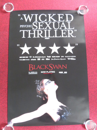 BLACK SWAN US ONE SHEET ROLLED POSTER NATALIE PORTMAN MILA KUNIS 2010