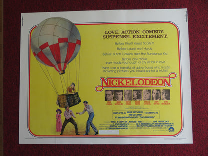 NICKELODEON US HALF SHEET (22"x 28") POSTER RYAN O'NEAL BURT REYNOLDS 1976