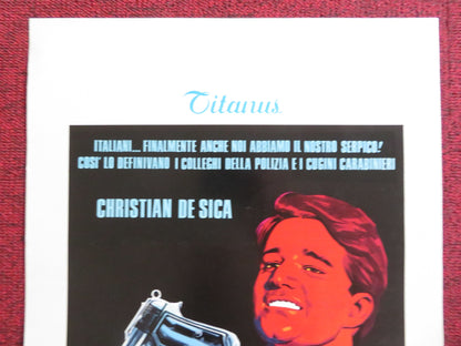 LA MADAMA ITALIAN LOCANDINA POSTER CHRISTIAN DE SICA INES PELLEGRINI 1976