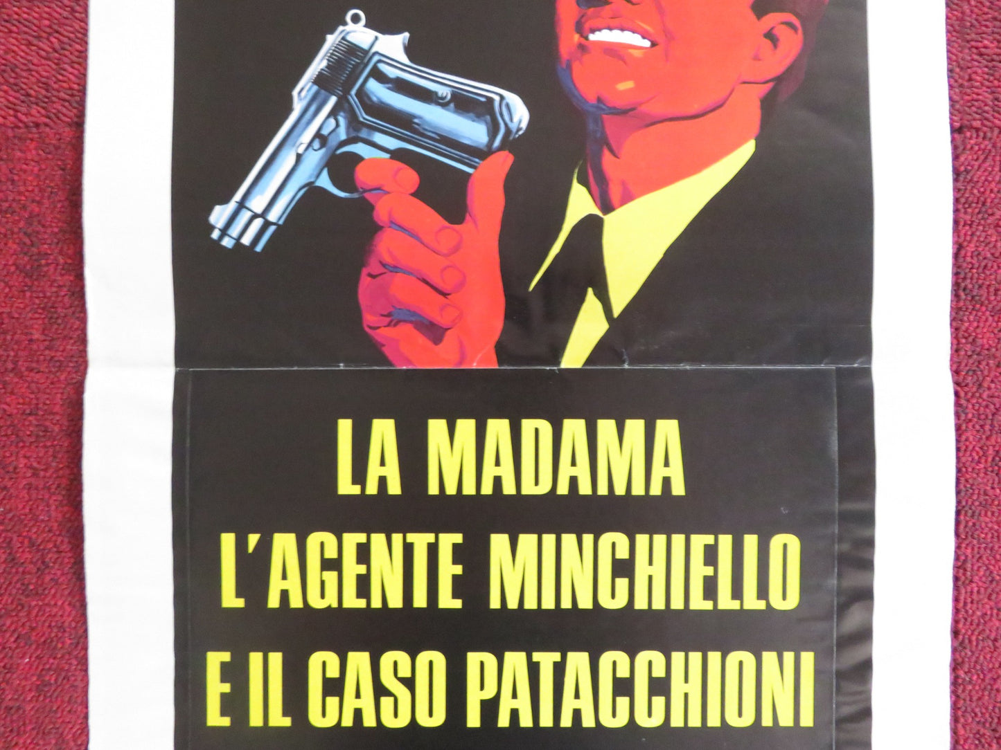 LA MADAMA ITALIAN LOCANDINA POSTER CHRISTIAN DE SICA INES PELLEGRINI 1976