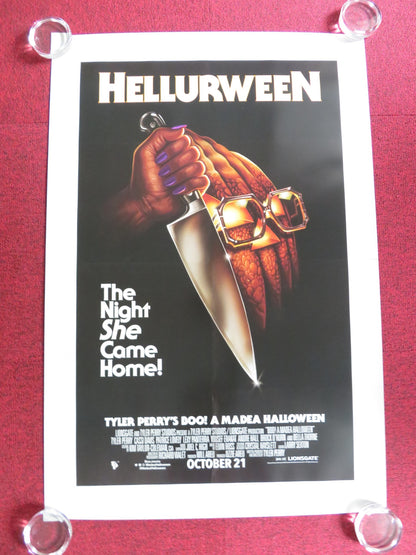 BOO! A MADEA HALLOWEEN US ONE SHEET ROLLED POSTER TYLER PERRY CASSI DAVIS 2016