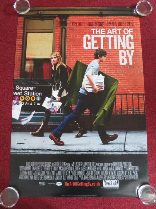 THE ART OF GETTING BY US ONE SHEET ROLLED POSTER FREDDIE HIGHMORE 2011