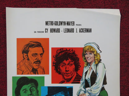 EVERY LITTLE CROOK AND NANNY ITALIAN LOCANDINA POSTER LYNN REDGRAVE MATURE 1973