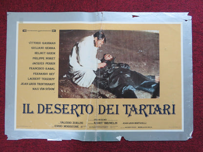 THE DESERT OF THE TARTARS ITALIAN FOTOBUSTA POSTER VITTORIO GASSMAN 1976