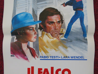 IL FALCO E LA COLOMBA ITALIAN LOCANDINA POSTER FABIO TESTI LARA WENDEL 1981