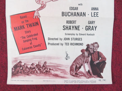 BEST MAN WINS US INSERT (14"x 36") POSTER EDGAR BUCHANAN ANNA LEE 1948