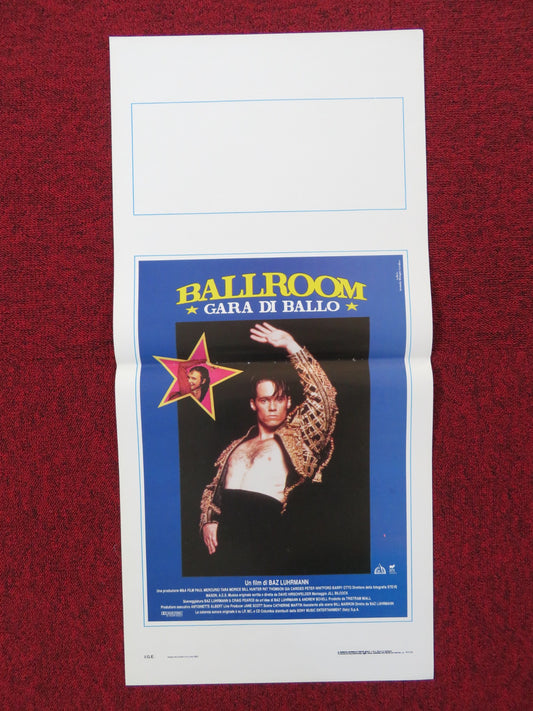 STRICTLY BALLROOM - A ITALIAN LOCANDINA POSTER PAUL MERCURIO TARA MORICE 1993