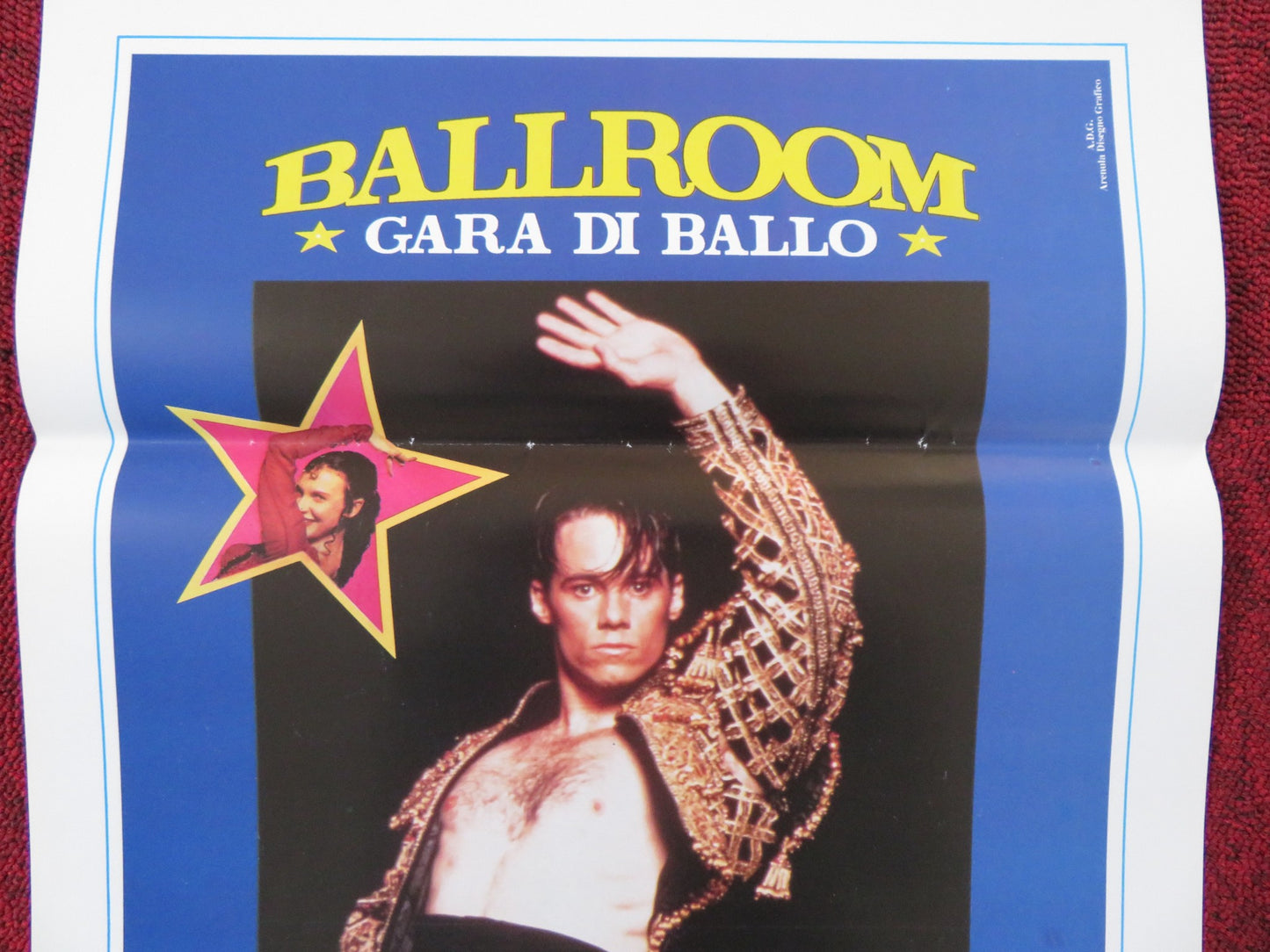 STRICTLY BALLROOM - A ITALIAN LOCANDINA POSTER PAUL MERCURIO TARA MORICE 1993