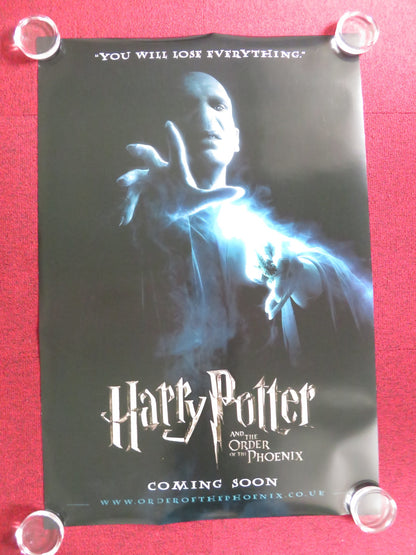 HARRY POTTER AND THE ORDER OF THE PHOENIX US ONE SHEET ROLLED POSTER 2007