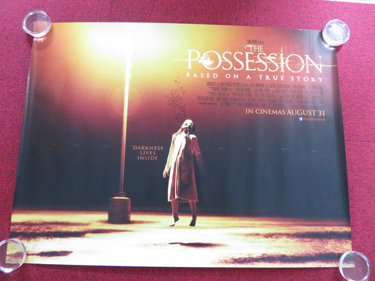 THE POSSESSION UK QUAD (30"x 40") ROLLED POSTER JEFFREY DEAN MORGAN 2012