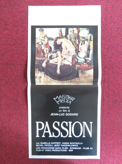 PASSION ITALIAN LOCANDINA POSTER ISABELLE HUPPERT HANNA SCHYGULLA 1983