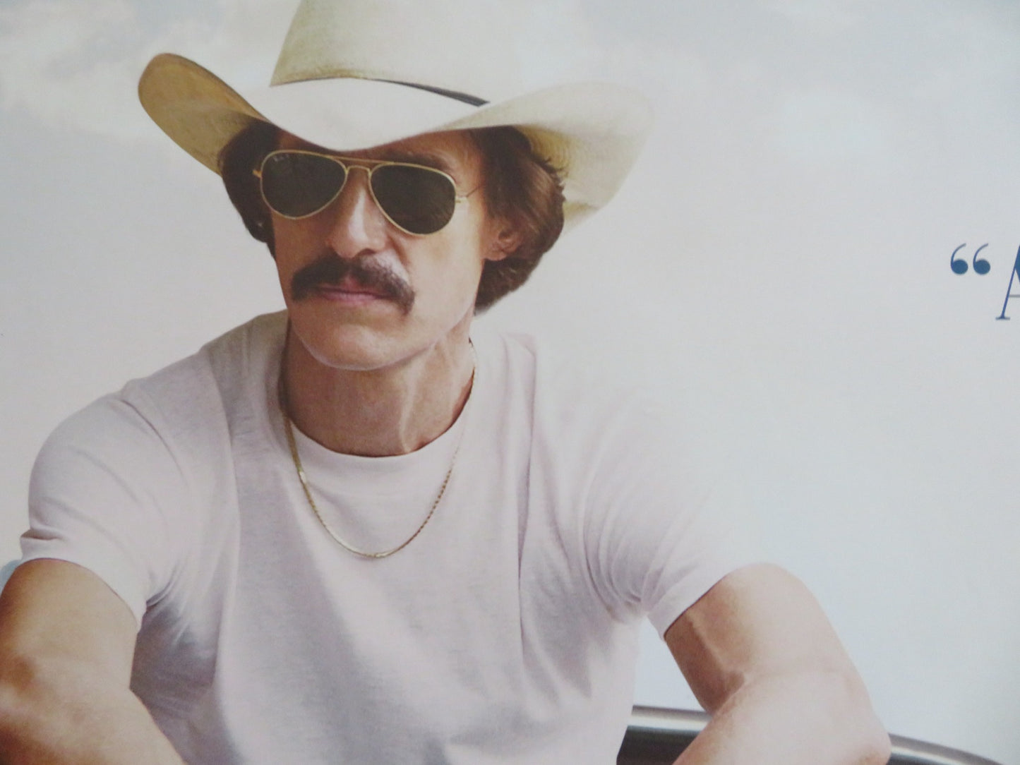 DALLAS BUYERS CLUB UK QUAD (30"x 40") ROLLED POSTER MATTHEW MCCONAUGHEY 2013