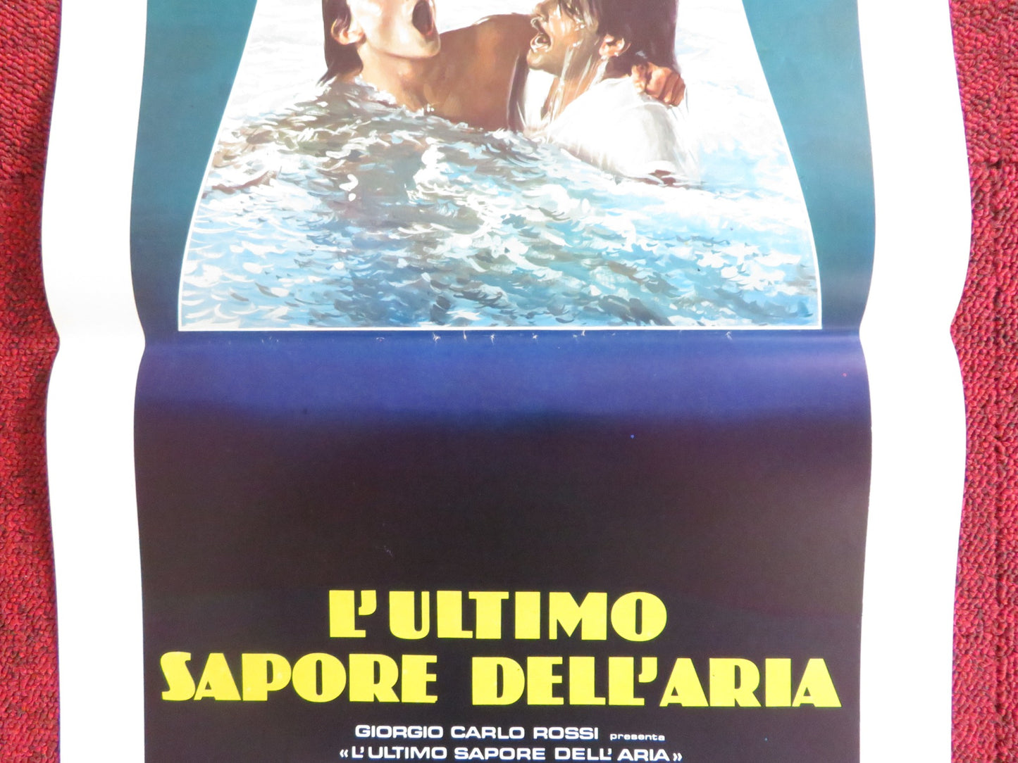 LAST FEELINGS ITALIAN LOCANDINA POSTER CARLO LUPO VITTORIA GALEAZZI 1983