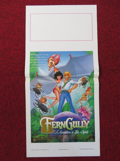 FERNGULLY: THA LAST RAINFOREST ITALIAN LOCANDINA POSTER TIM CURRY 1993