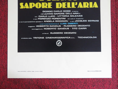 LAST FEELINGS ITALIAN LOCANDINA POSTER CARLO LUPO VITTORIA GALEAZZI 1983