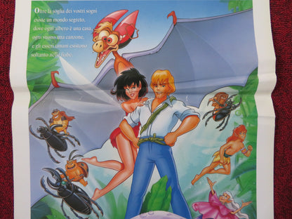 FERNGULLY: THA LAST RAINFOREST ITALIAN LOCANDINA POSTER TIM CURRY 1993