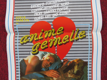 THE LONELY GUY ITALIAN LOCANDINA POSTER STEVE MARTIN CHARLES GRODIN 1987