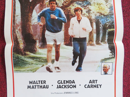 HOUSE CALLS ITALIAN LOCANDINA POSTER WALTER MATTHAU GLENDA JACKSON 1978