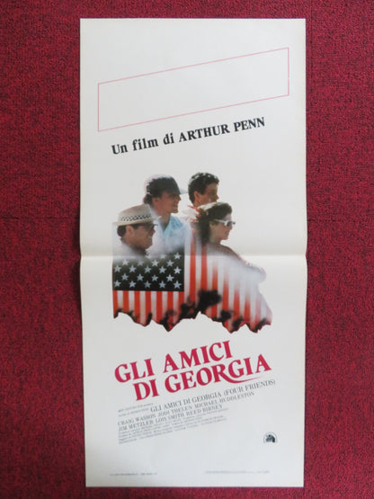 FOUR FRIENDS ITALIAN LOCANDINA POSTER CRAIG WASSON JODI THELEN 1982