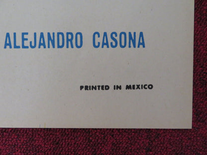 LAS 3 PERFECTAS CASADAS FOLDED MEXICAN POSTER MAURICIO GARCES SABY KAMALICH 1973