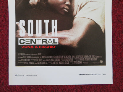 SOUTH CENTRAL ITALIAN LOCANDINA POSTER GLENN PLUMMER BRYON MINNS 1993