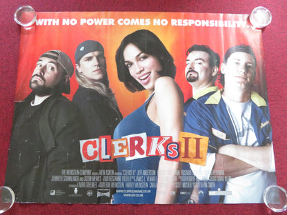 CLERKS II UK QUAD (30"x 40") ROLLED POSTER KEVIN SMITH JASON MEWES 2006