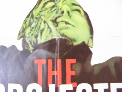 THE PROJECTED MAN / ISLAND OF TERROR COMBO- B FOLDED US ONE SHEET POSTER 1966