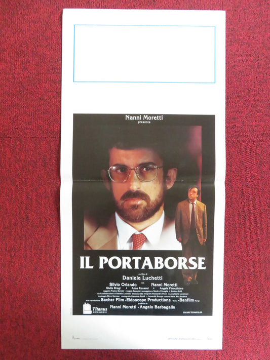 THE YES MAN ITALIAN LOCANDINA POSTER SILVIO ORLANDO NANNI MORETTI 1991