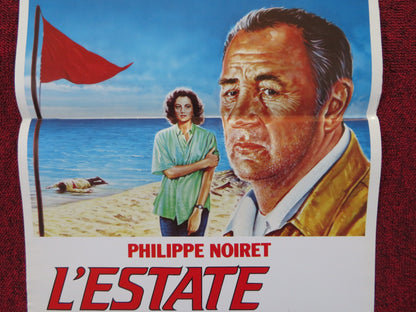 L'ESTATE IMPURA ITALIAN LOCANDINA POSTER PHILIPPE NOIRET GUY MARCHAND 1988