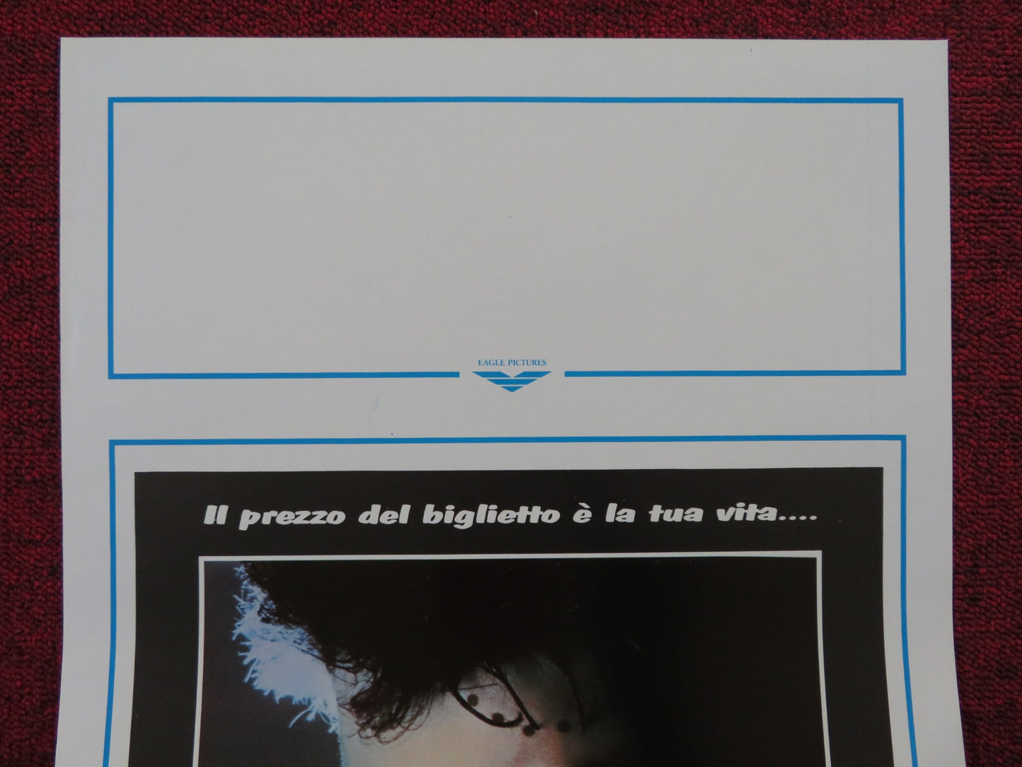 DEAD END DRIVE-IN ITALIAN LOCANDINA POSTER NED MANNING NATALIE MCCURRY 1987