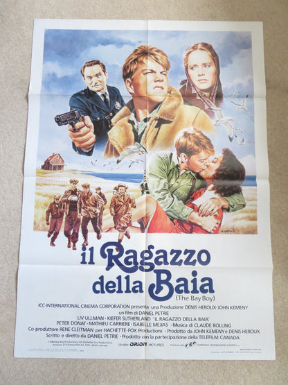 THE BAY BOY ITALIAN 2 FOGLIO POSTER KIEFER SUTHERLAND LIV ULLMANN 1984