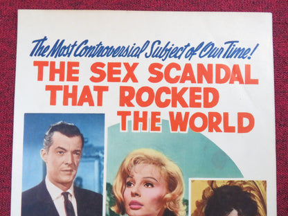 THE DOCTOR AND THE PLAYGIRL US INSERT (14"x 36") POSTER MARK O'DANIELS 1964