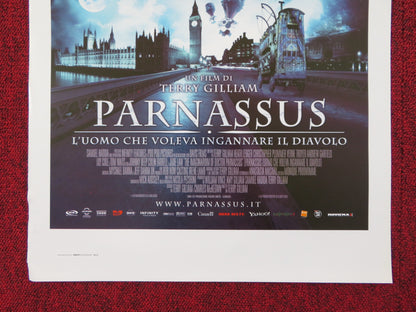 THE IMAGINARIUM OF DOCTOR PARNASSUS ITALIAN LOCANDINA POSTER HEATH LEDGER 2009