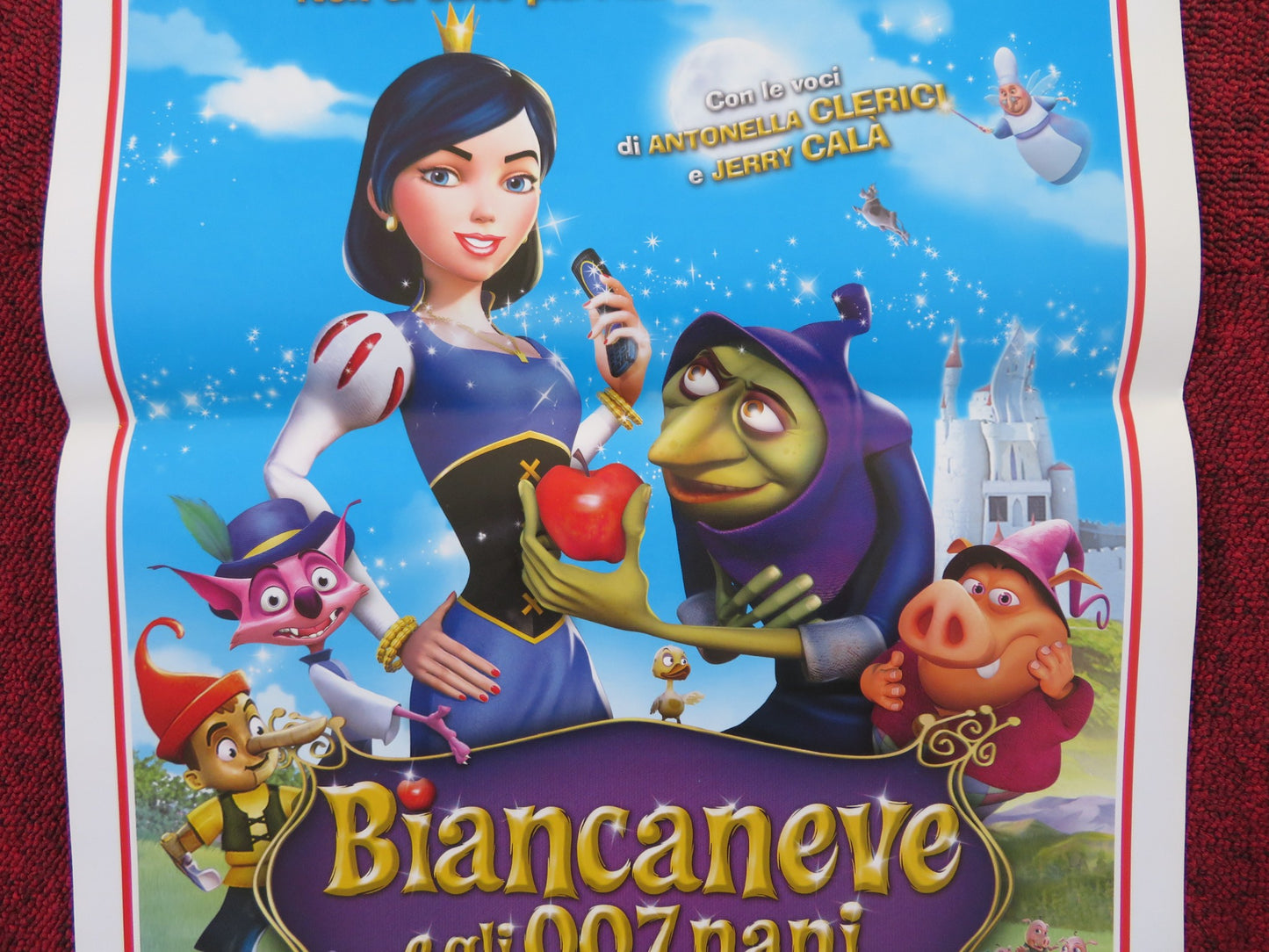HAPPILY N'EVER AFTER 2: SNOW WHITE ITALIAN LOCANDINA POSTER G. K.  BOWES 2009