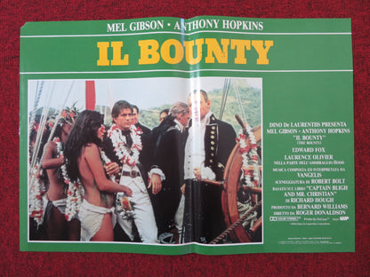 THE BOUNTY - B ITALIAN FOTOBUSTA POSTER MEL GIBSON ANTHONY HOPKINS 1984