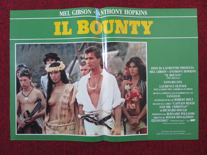 THE BOUNTY - C ITALIAN FOTOBUSTA POSTER MEL GIBSON ANTHONY HOPKINS 1984