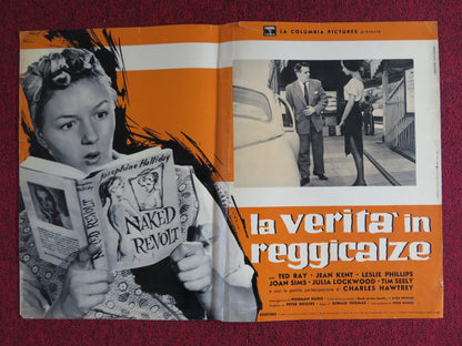 LA VERITA' IN REGGICALZE / PLEASE TURN OVER ITALIAN FOTOBUSTA POSTER KENT 1959