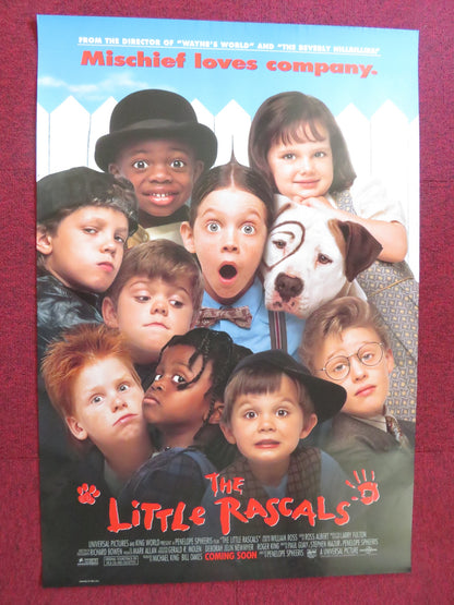 THE LITTLE RASCALS US ONE SHEET ROLLED POSTER TRAVIS TEDFORD JORDAN WARKOL 1994