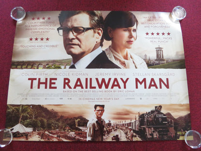 THE RAILWAY MAN UK QUAD ROLLED POSTER COLIN FIRTH NICOLE KIDMAN 2013