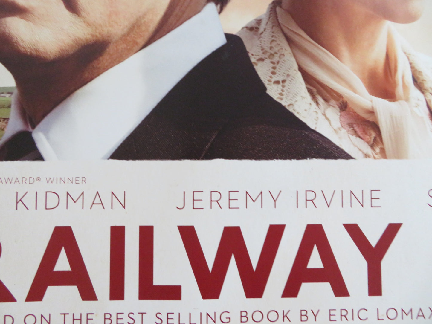 THE RAILWAY MAN UK QUAD ROLLED POSTER COLIN FIRTH NICOLE KIDMAN 2013