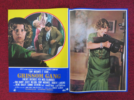 GRISSOM GANG - B ITALIAN FOTOBUSTA POSTER KIM DARBY SCOTT WILSON 1971