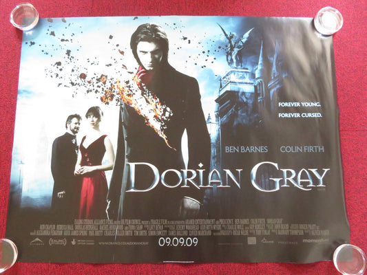 DORIAN GRAY UK QUAD ROLLED POSTER BEN BARNES COLIN FIRTH 2009