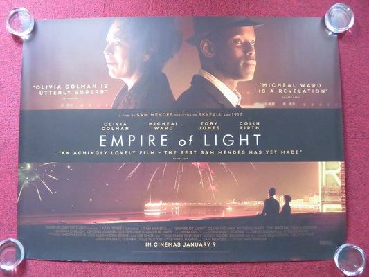 EMPIRE OF LIGHT - A UK QUAD (30"x 40") ROLLED POSTER COLIN FIRTH O. COLMAN 2022